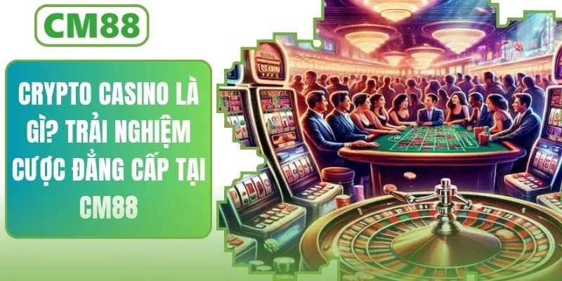 Crypto Casino Là Gì? Tại CM88 Trải Nghiệm Cược Đẳng Cấp